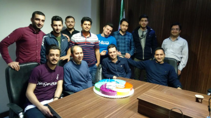 The birthday of our beloved and good colleague Mr. Mostafa Yaghoubi